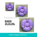 (#B4928) 2 part ABS and nylon plastic combined button